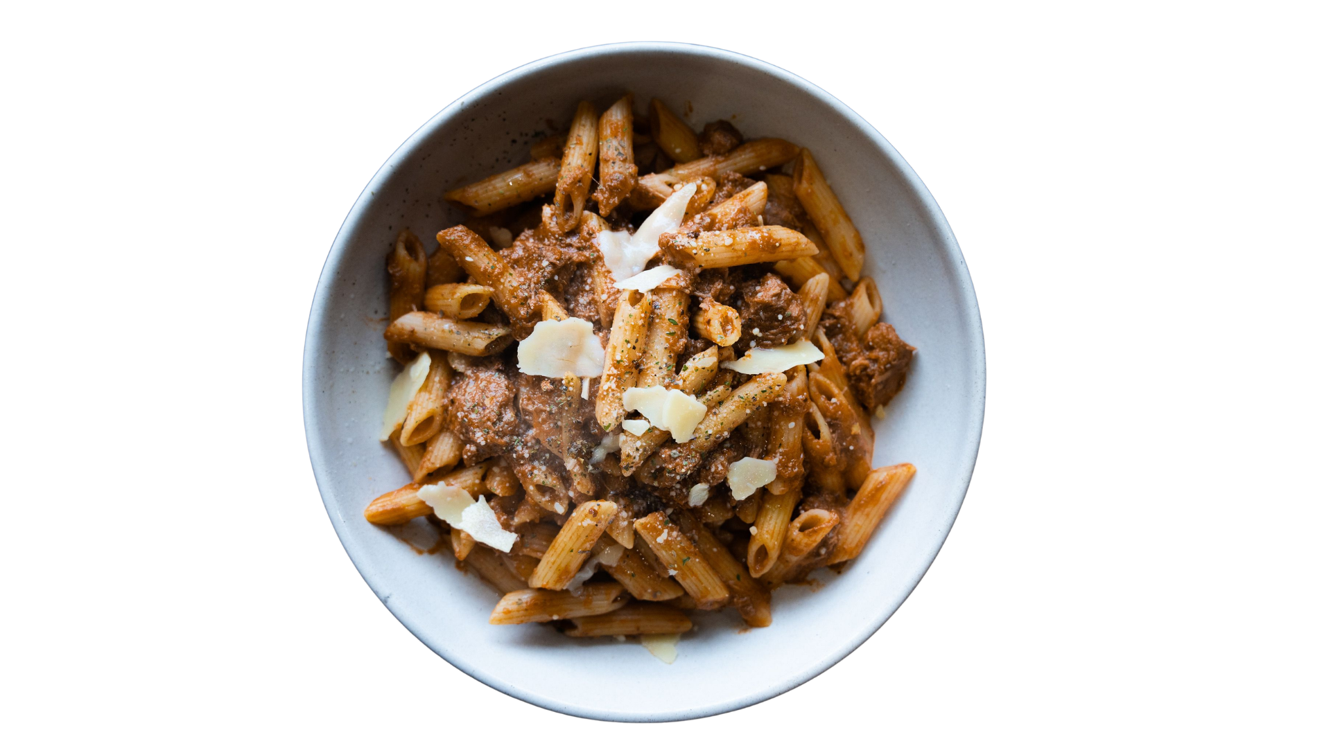 Plato de pastas artesanales de Amor en masa